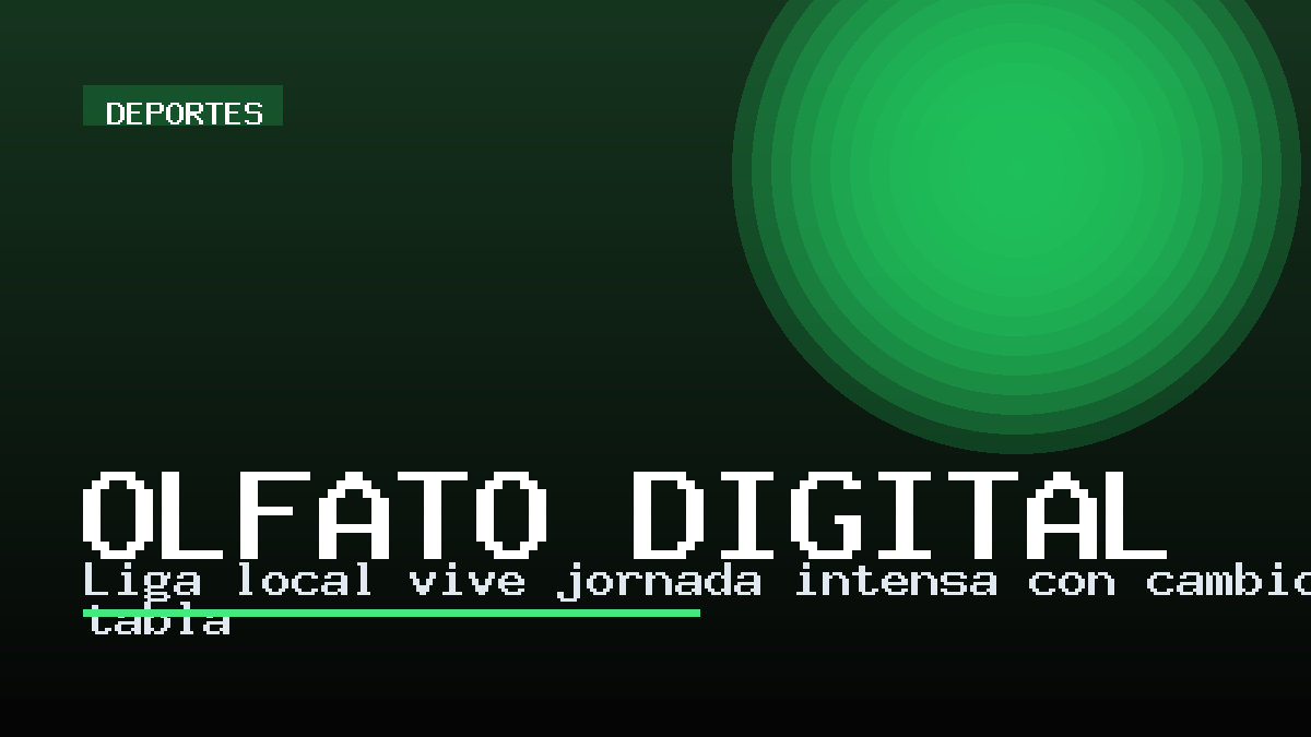 Liga local vive jornada intensa con cambios en la tabla