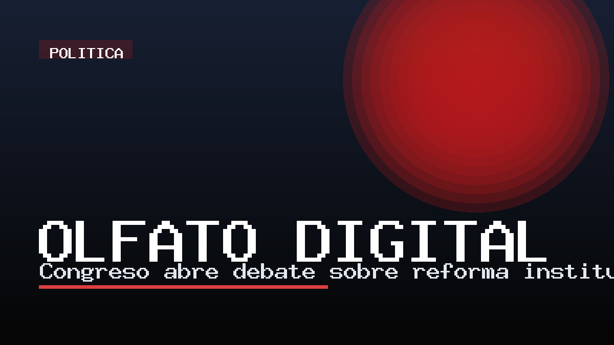 Congreso abre debate sobre reforma institucional